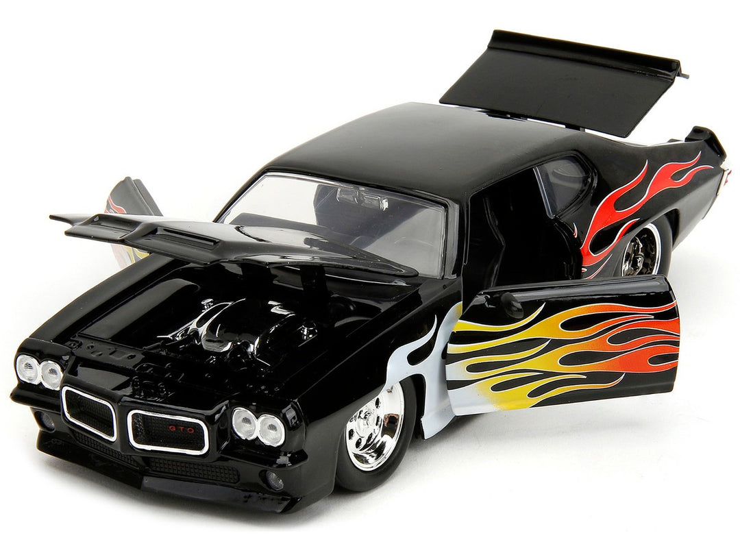Jada Pontiac GTO 1971 Noir Bigtime Muscle