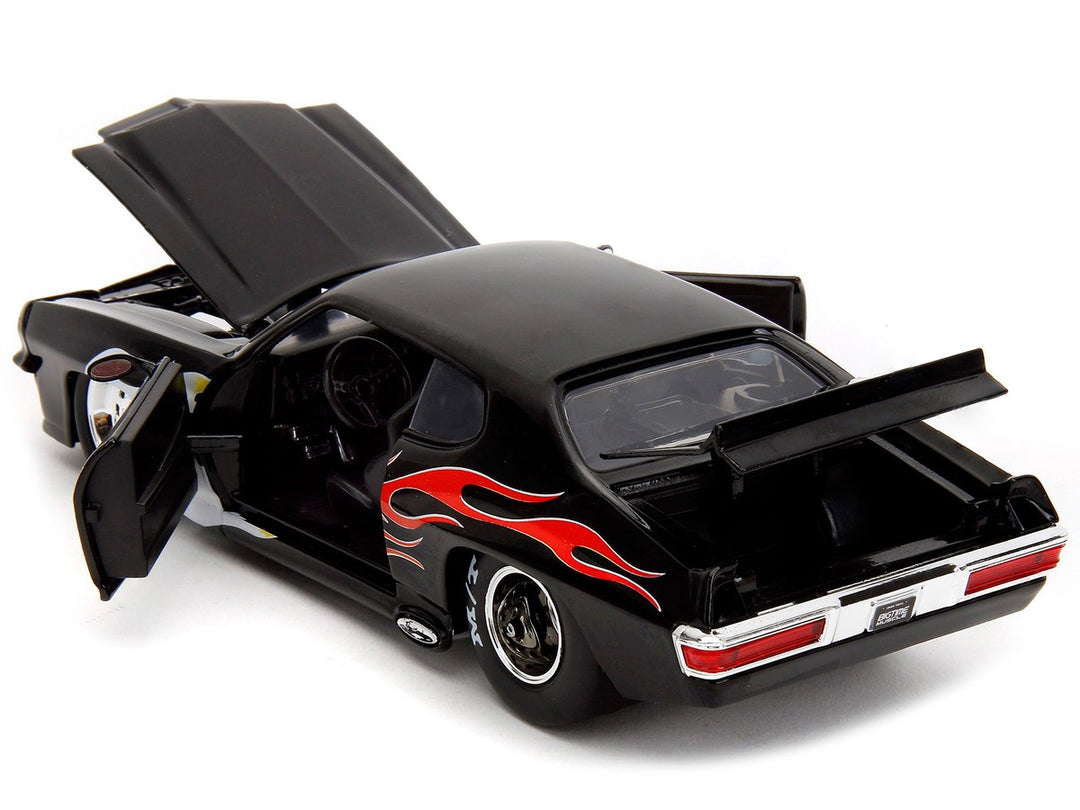 Jada Pontiac GTO 1971 Noir Bigtime Muscle