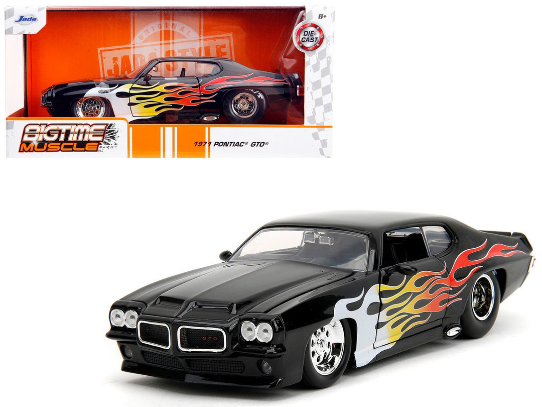 Jada Pontiac GTO 1971 Noir Bigtime Muscle