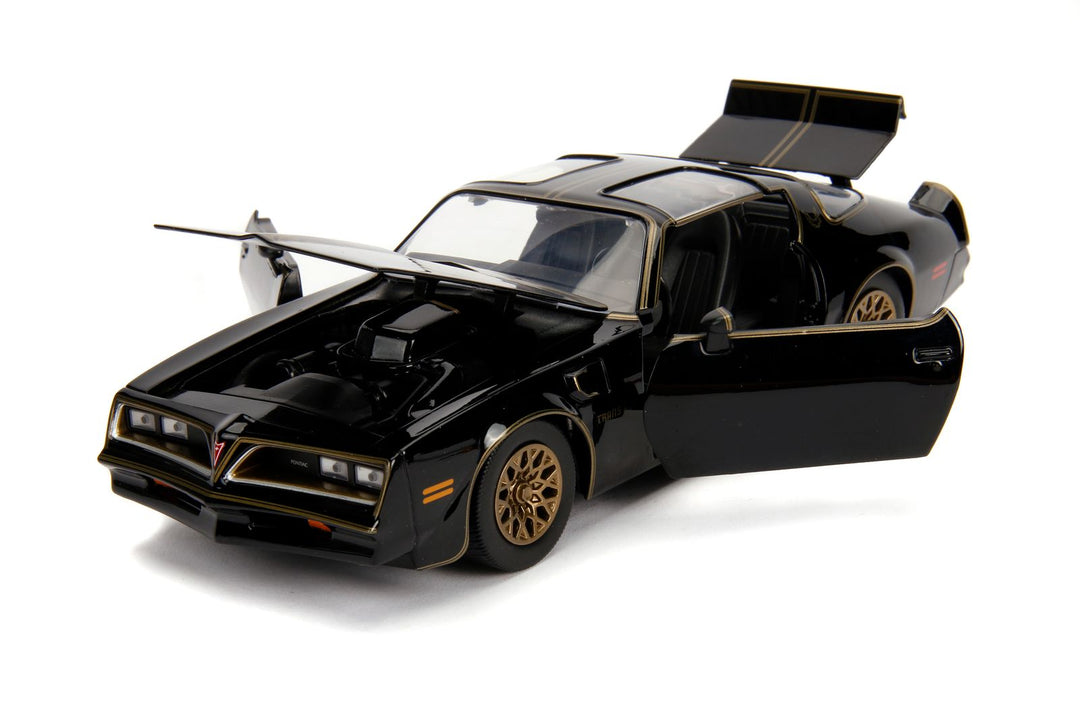 Jada Pontiac Firebird with Replica Buckle Zwart Smokey and the Bandit