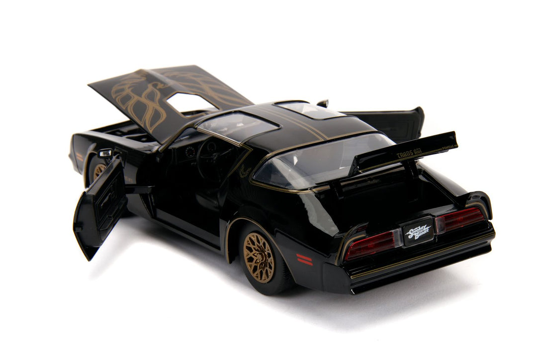 Jada Pontiac Firebird with Replica Buckle Zwart Smokey and the Bandit