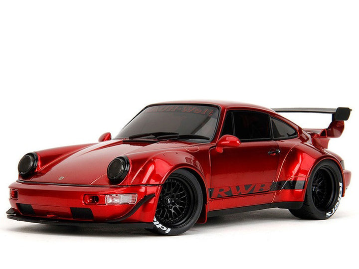 Jada Porsche RWB Body Kit Rood Pink Slips