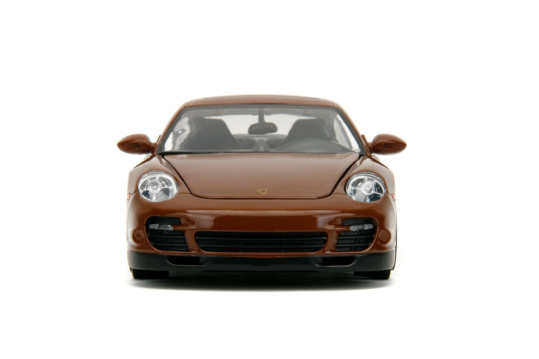 Jada Porsche 911 Turbo Brown M&amp;M