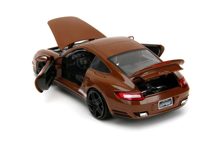 Jada Porsche 911 Turbo Brown M&amp;M