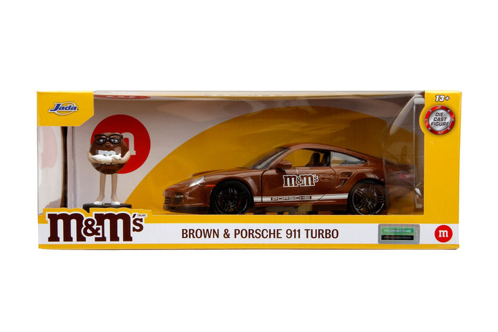 Jada Porsche 911 Turbo Brown M&amp;M