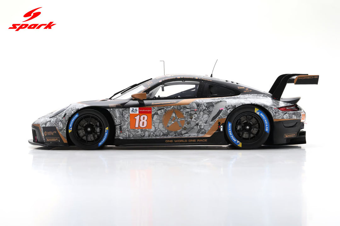 Spark Porsche 911 RSR-19 n° 19, 24 Heures du Mans 2021, 1:18