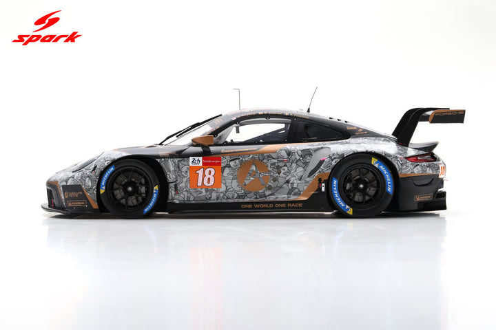 Spark Porsche 911 RSR-19 n° 19, 24 Heures du Mans 2021, 1:18