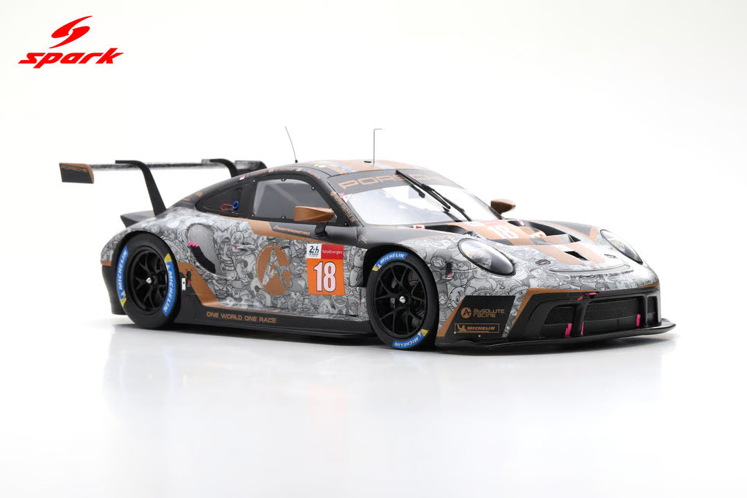 Spark Porsche 911 RSR-19 n° 19, 24 Heures du Mans 2021, 1:18