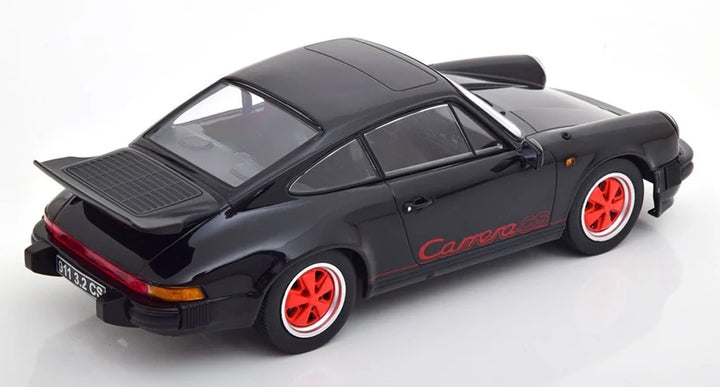 KK Scale Porsche 911 3.2 Clubsport 1989 Zwart 1:18