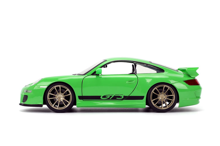 Jada Porsche 911 GT3 997 Green Fast &amp; Furious