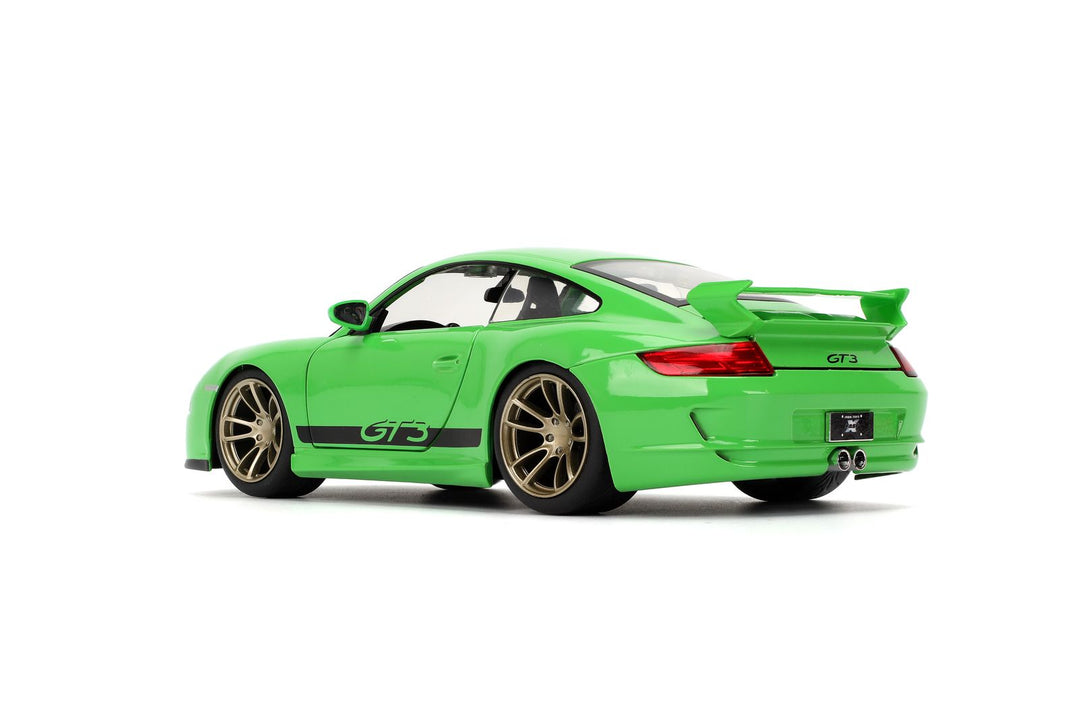 Jada Porsche 911 GT3 997 Green Fast &amp; Furious