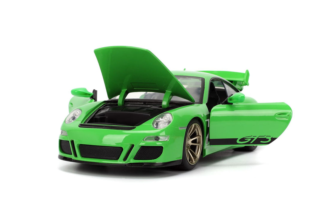 Jada Porsche 911 GT3 997 Green Fast &amp; Furious