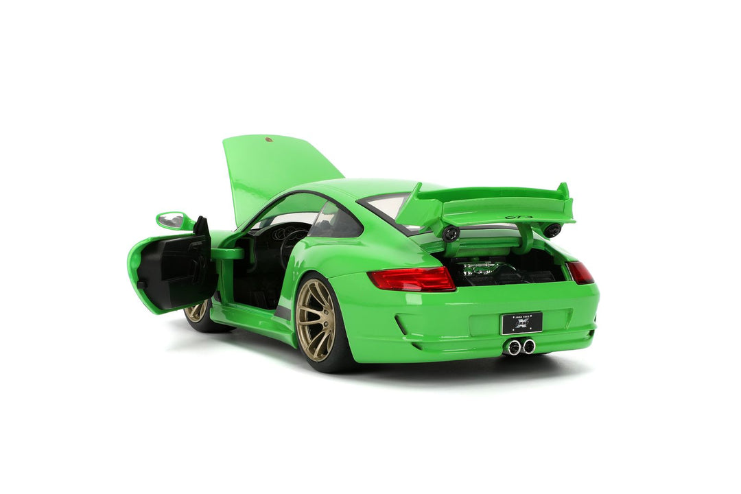 Jada Porsche 911 GT3 997 Green Fast &amp; Furious