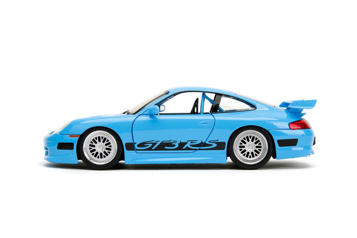 Jada Porsche 911 GT3 RS 996 Blue Fast &amp; Furious