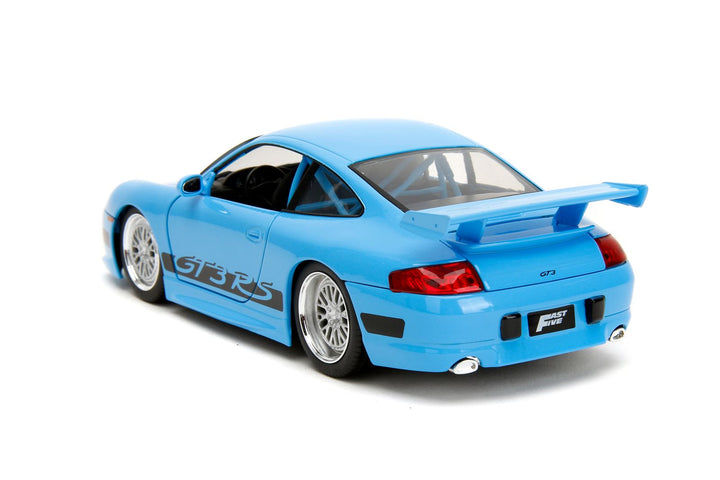 Jada Porsche 911 GT3 RS 996 Blue Fast &amp; Furious