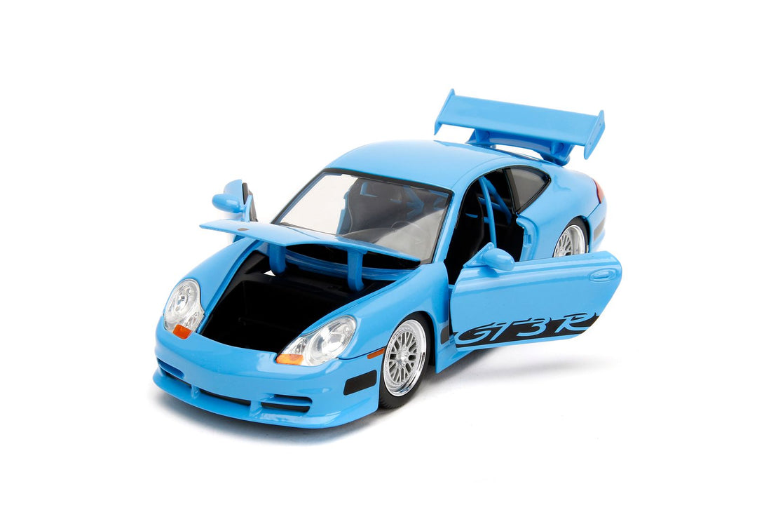 Jada Porsche 911 GT3 RS 996 Blue Fast &amp; Furious