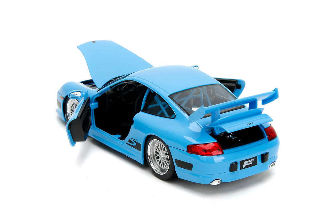 Jada Porsche 911 GT3 RS 996 Blue Fast &amp; Furious