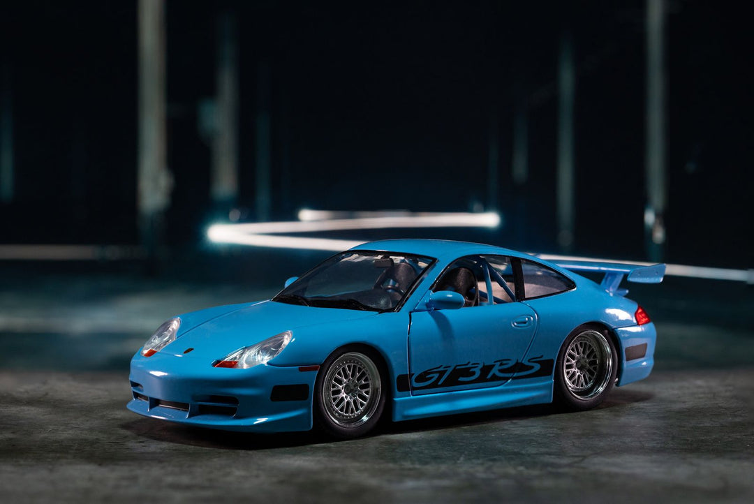 Jada Porsche 911 GT3 RS 996 Blue Fast &amp; Furious