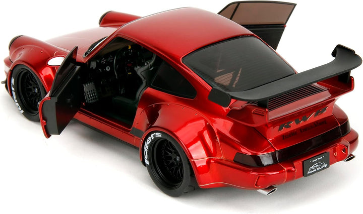 Jada Porsche RWB Body Kit Rood Pink Slips