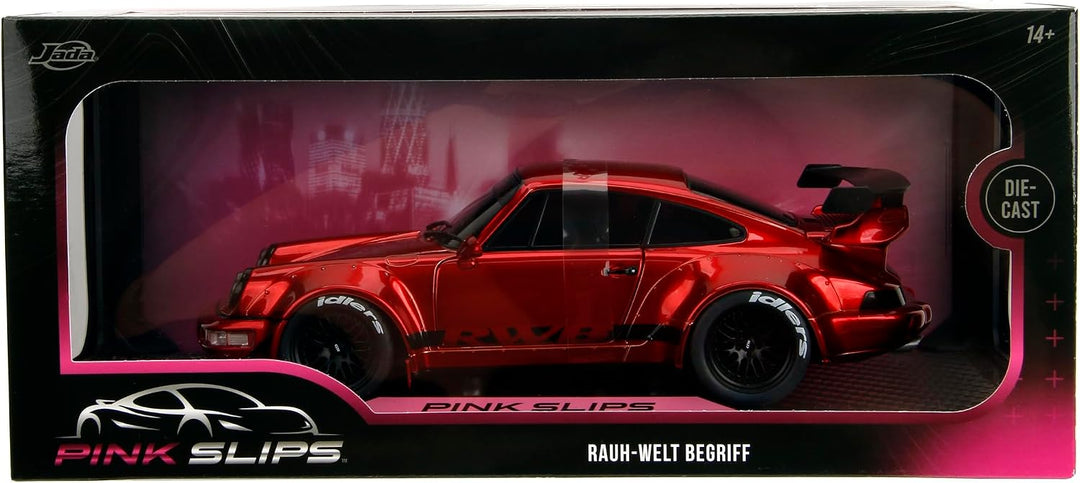 Jada Porsche RWB Body Kit Rood Pink Slips