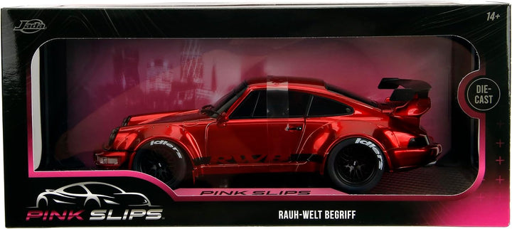 Jada Porsche RWB Body Kit Rood Pink Slips