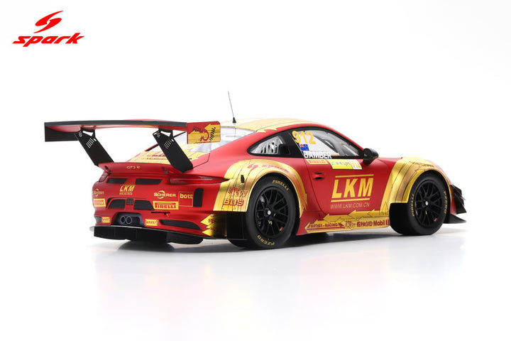 Spark Porsche 911 GT3 R E. Bamber FIA GT World Cup Macau 2018 1:18