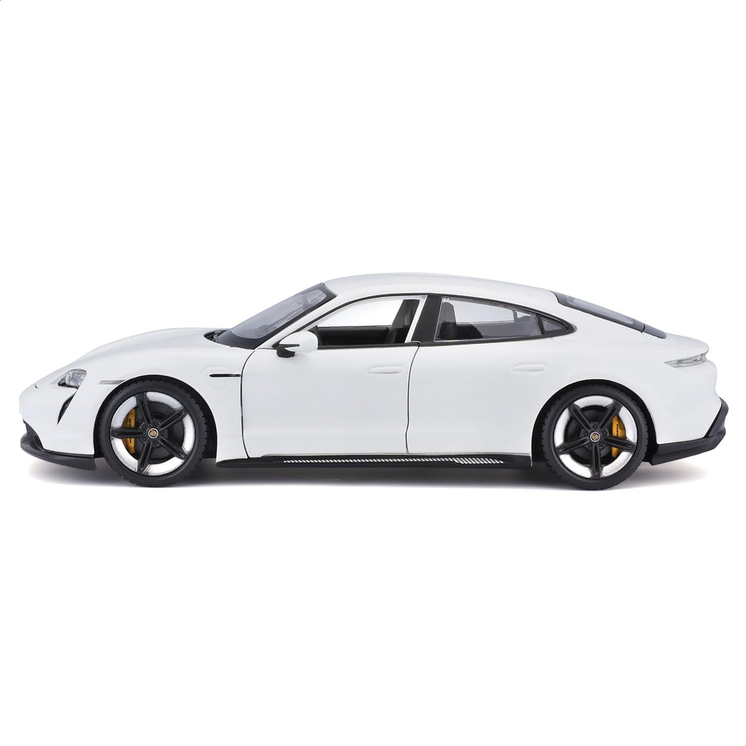 Burago Porsche Taycan Turbo S 1:24 Wit