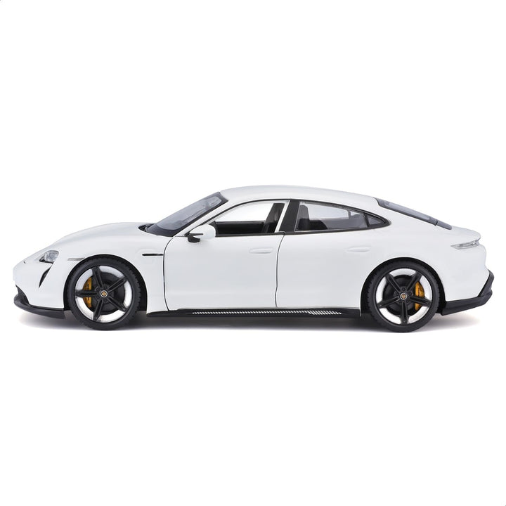 Burago Porsche Taycan Turbo S 1:24 Wit