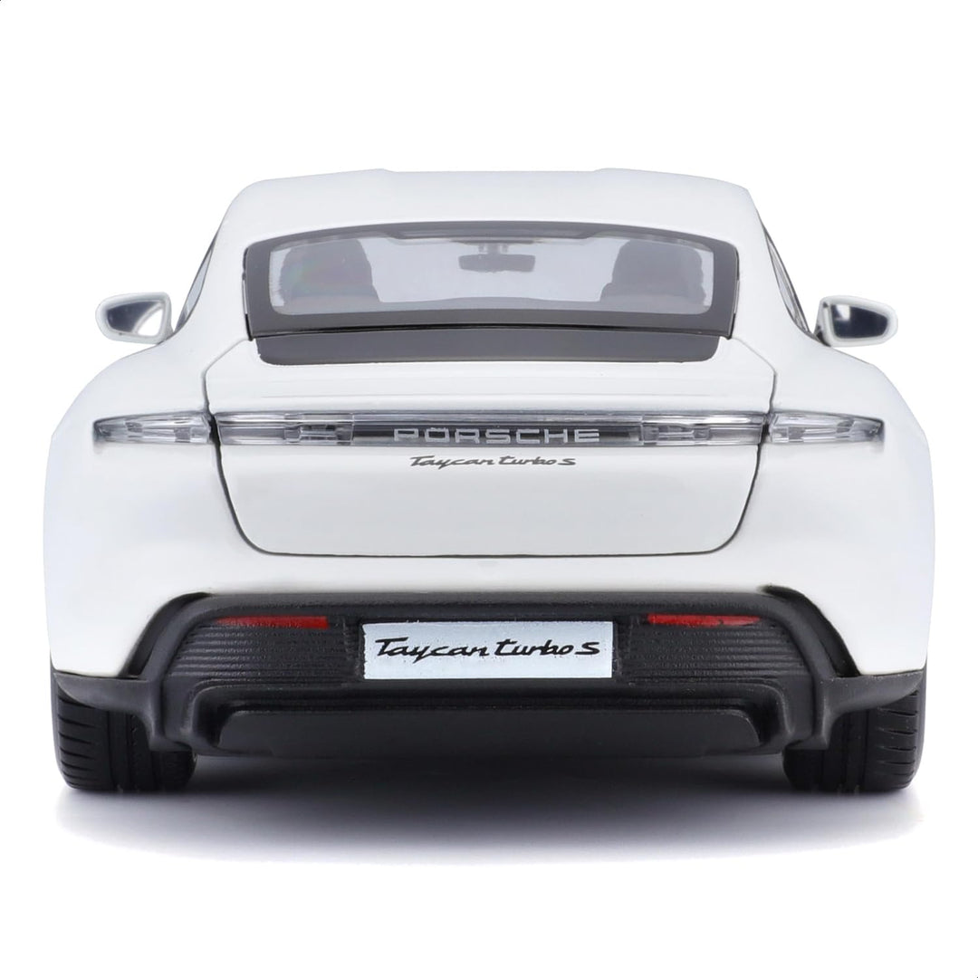 Burago Porsche Taycan Turbo S 1:24 Wit