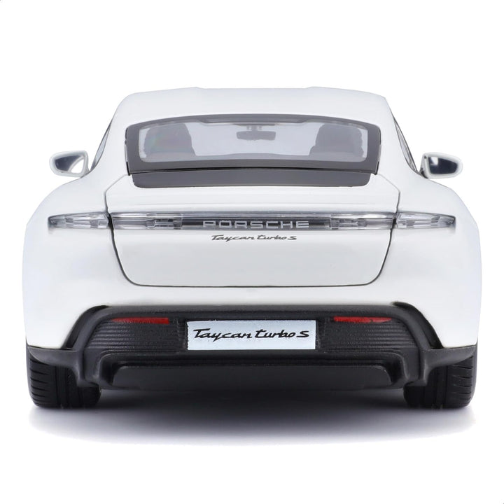 Burago Porsche Taycan Turbo S 1:24 Wit
