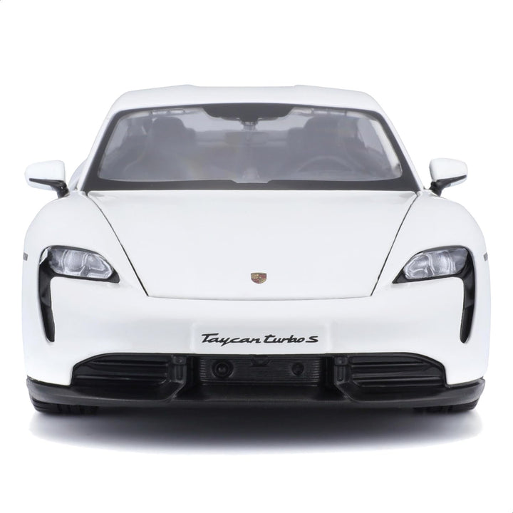 Burago Porsche Taycan Turbo S 1:24 Wit