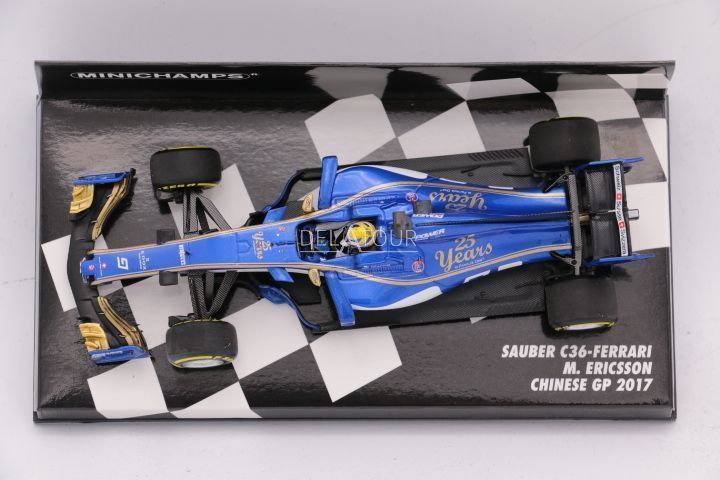 Minichamps Sauber C36-Ferrari n° 9 Marcus Eriksson GP de Chine 2017 1:43