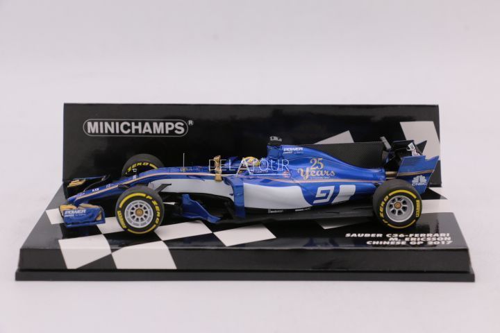 Minichamps Sauber C36-Ferrari n° 9 Marcus Eriksson GP de Chine 2017 1:43
