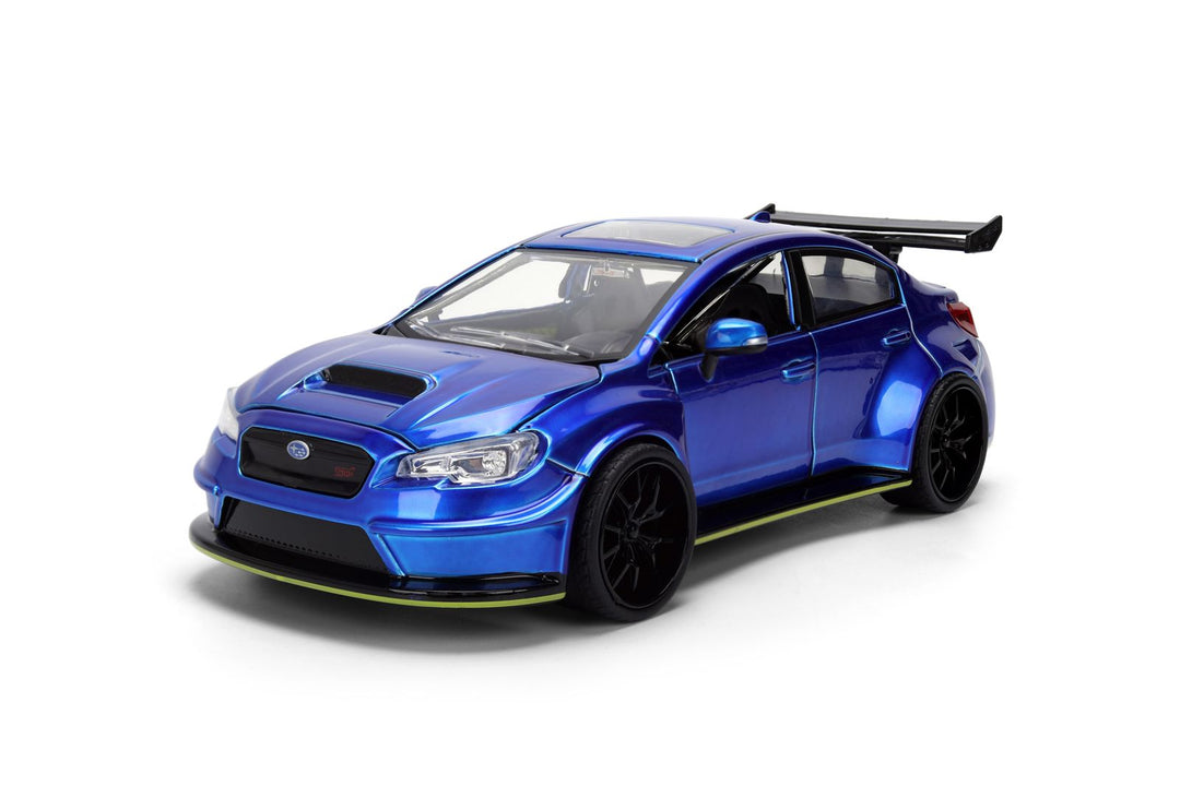 Jada Subaru WRX STI Widebody Blauw JDM Tuners