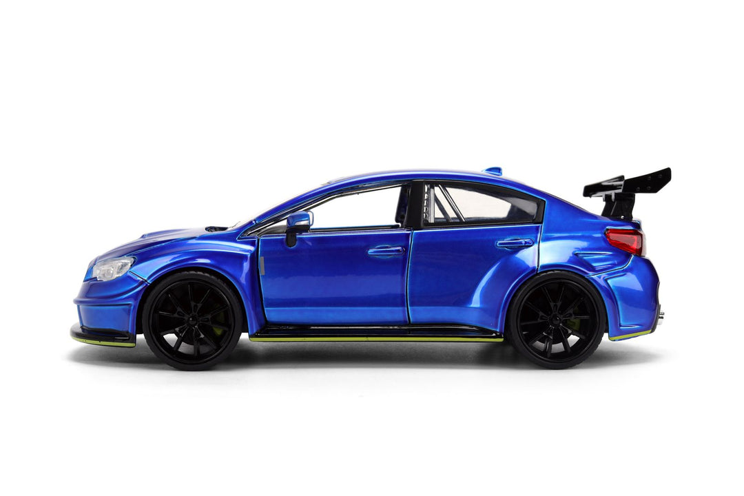 Jada Subaru WRX STI Widebody Blauw JDM Tuners