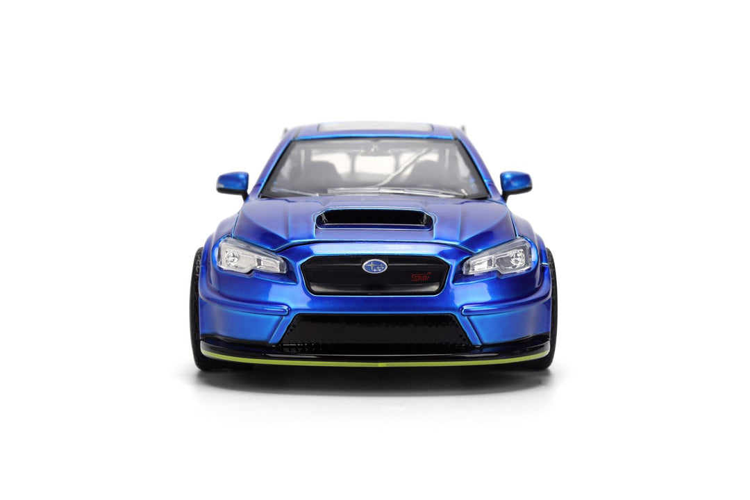 Jada Subaru WRX STI Widebody Blauw JDM Tuners