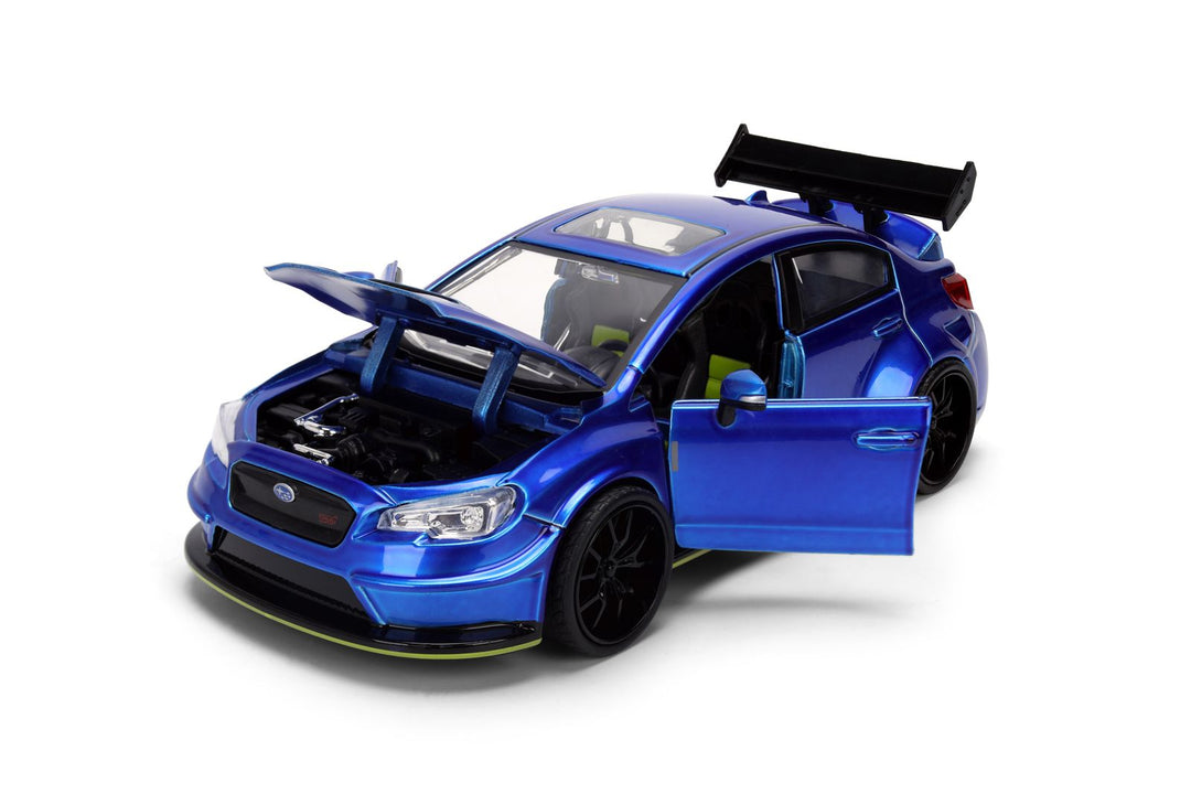 Jada Subaru WRX STI Widebody Blauw JDM Tuners