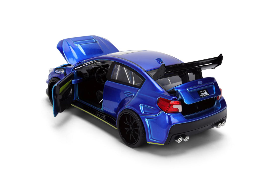 Jada Subaru WRX STI Widebody Blauw JDM Tuners