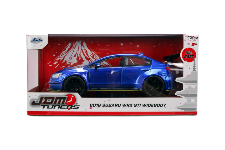 Jada Subaru WRX STI Widebody Blauw JDM Tuners