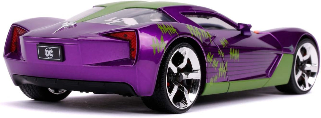 Jada Chevy Corvette Stingray &amp; The Joker Paars