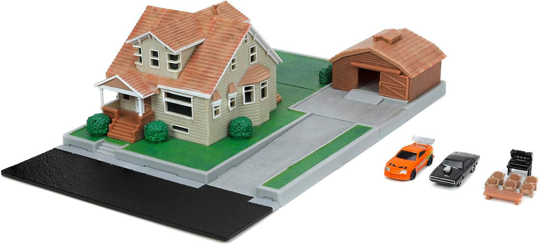 Jada Toretto House Diorama Nano Scene Fast &amp; Furious