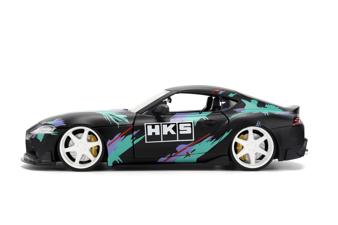 Jada Toyota GR Supra Black JDM Tuners