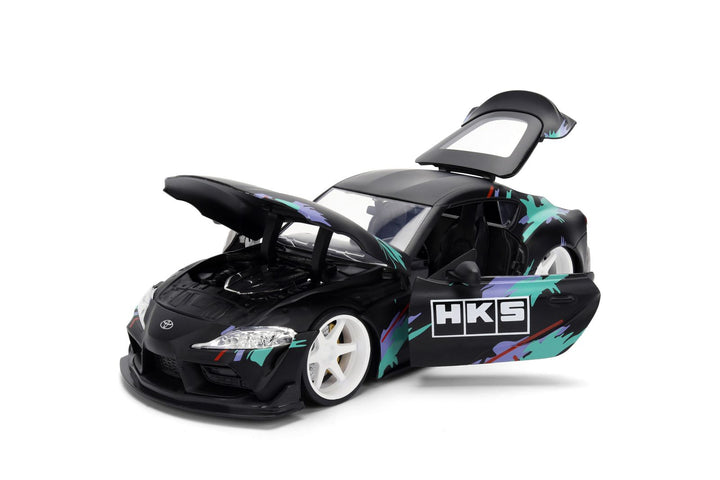 Jada Toyota GR Supra Black JDM Tuners