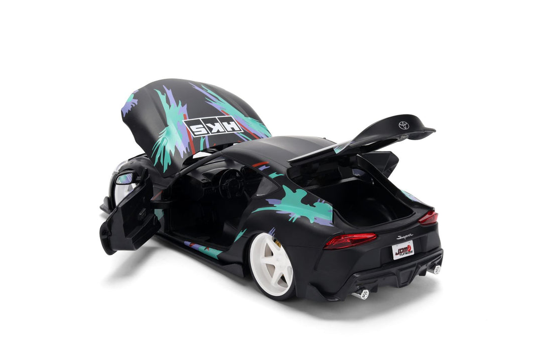 Jada Toyota GR Supra Black JDM Tuners