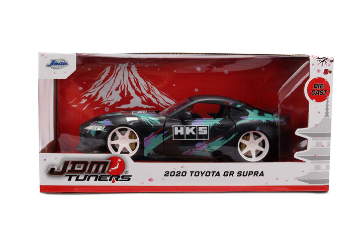 Jada Toyota GR Supra Black JDM Tuners