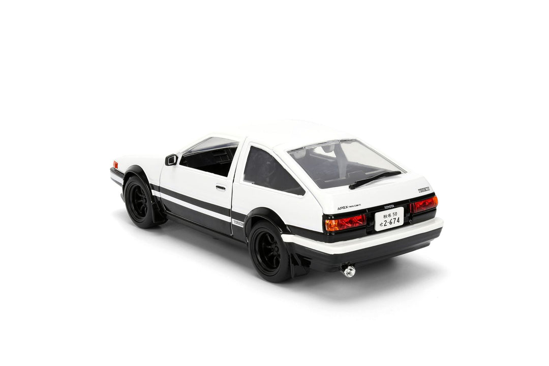 Jada Toyota Trueno AE86 &amp; Takumi White Initial D