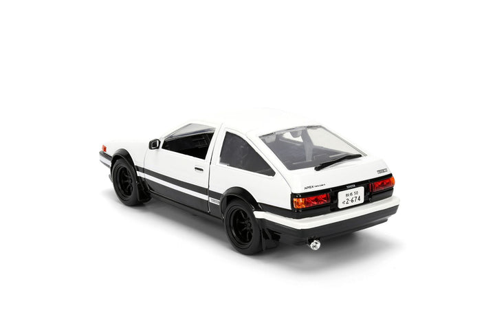 Jada Toyota Trueno AE86 &amp; Takumi White Initial D