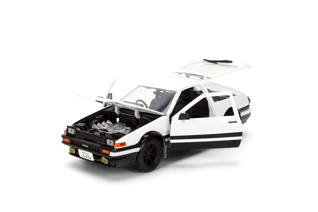 Jada Toyota Trueno AE86 &amp; Takumi White Initial D