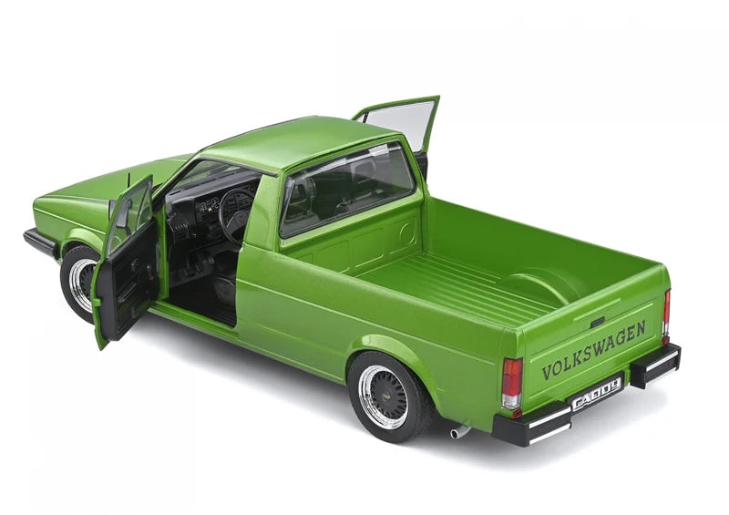 Solido Volkswagen Caddy MKI Matt Groen Custom 1982 1:18
