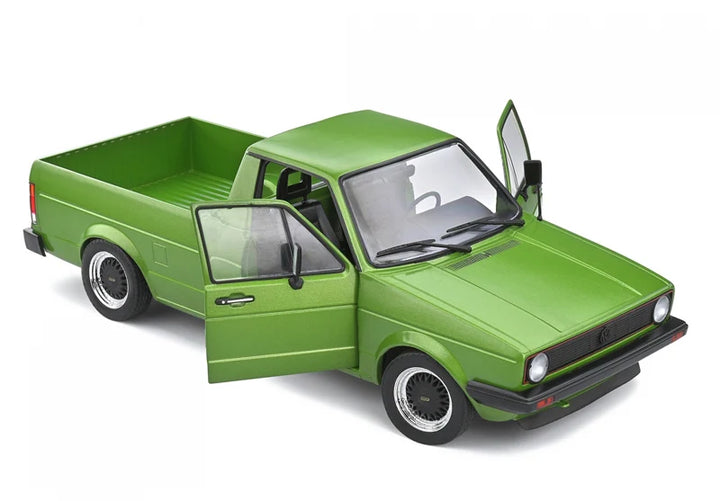 Solido Volkswagen Caddy MKI Matt Groen Custom 1982 1:18
